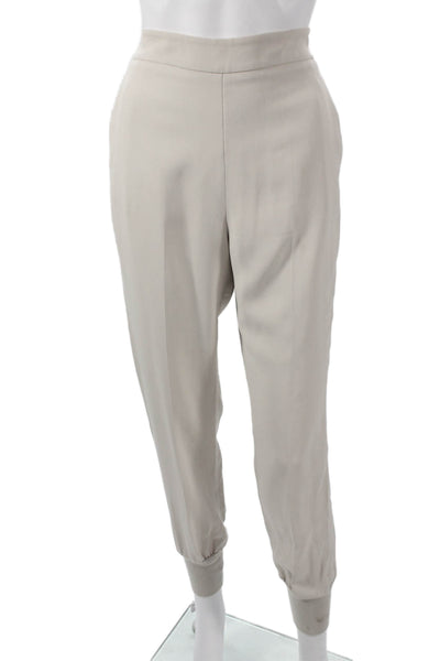 Stella McCartney Womens Beige Jogger Pants Size 40