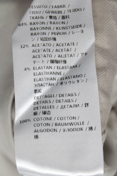 Stella McCartney Womens Beige Jogger Pants Size 40
