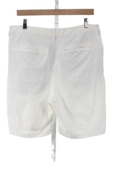 Lululemon Mens Chino Golf Shorts White Size 34