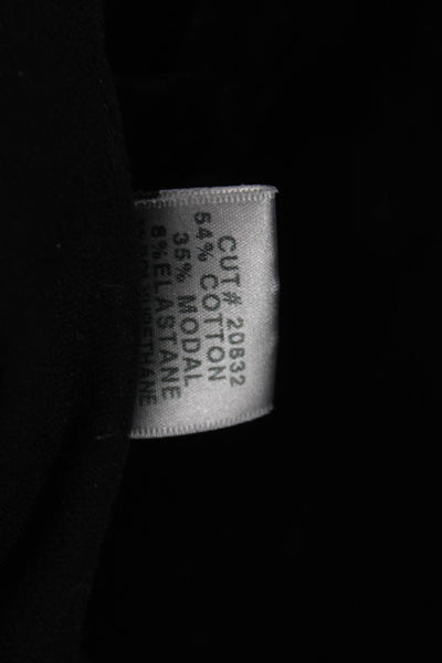 J Brand Womens Ankle Jeans Black Mid Rise Button Size 30