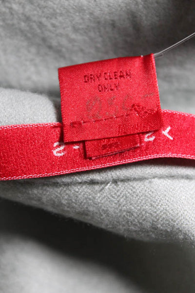 Shamask  Mint Green Cashmere Open Front Swing Jacket Size 3