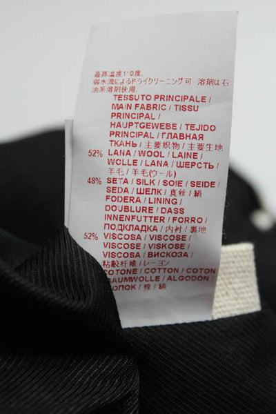 Marni Black Purple Red Abstract Printed Knee Length A Line Skirt Size 40