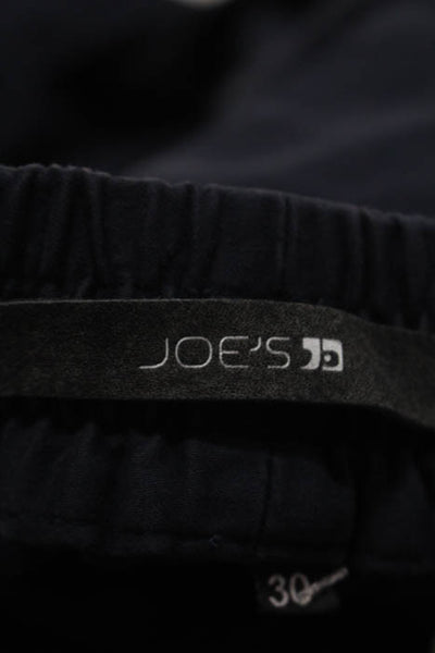 Joes Navy Blue Cotton Blend Zipper Fly Closure Pull On Men's Pants Size 30 New