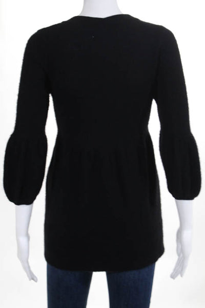 Vince Black Cashmere Pull Over Scoop Neck Sweater Size Medium