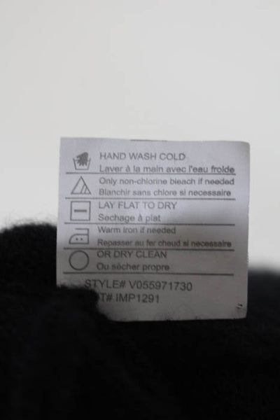 Vince Black Cashmere Pull Over Scoop Neck Sweater Size Medium