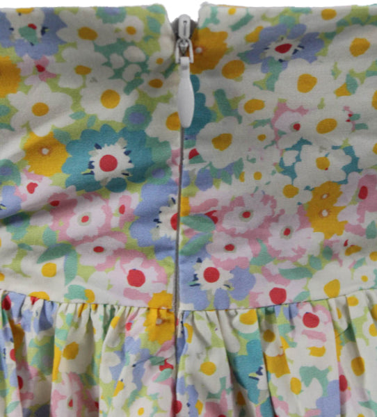Lovers + Friends Women Sundress Floral Cotton Scoop Neck Sleeveless Size XS