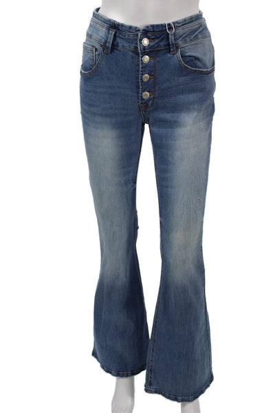Flamingo Women Flared Blue Jeans Size XS