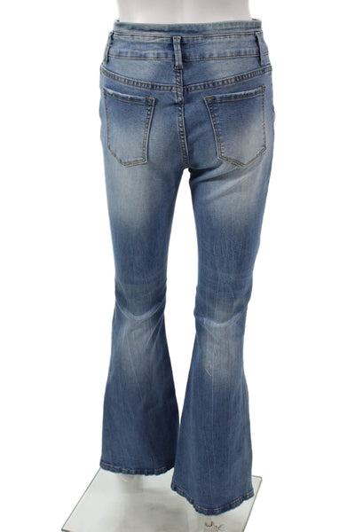 Flamingo Women Flared Blue Jeans Size XS