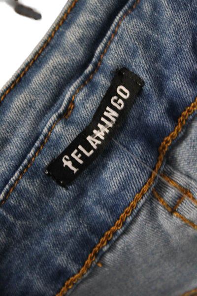 Flamingo Women Flared Blue Jeans Size XS