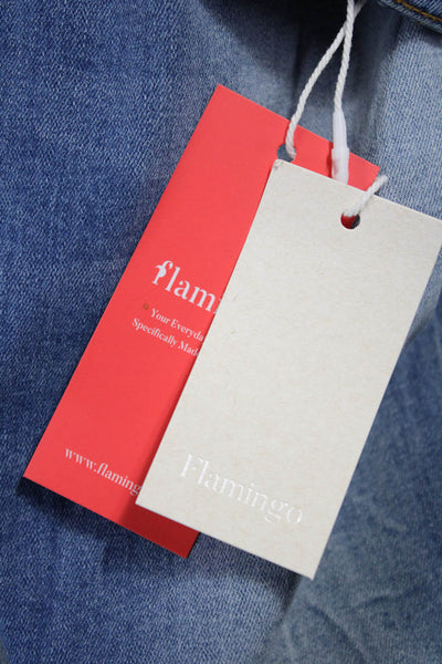 Flamingo Women Flared Blue Jeans Size XS