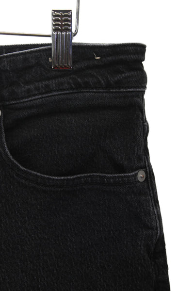 Madewell Womens Black Mom High Rise Cotton Jeans Size 31