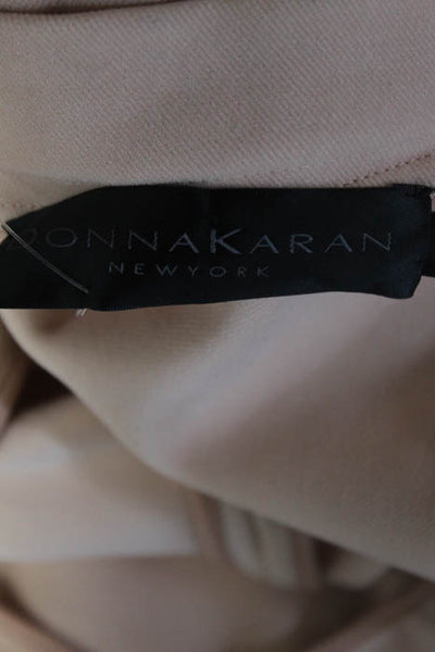 Donna Karan Pink Cotton Long Sleeve Button Blazer Size 4