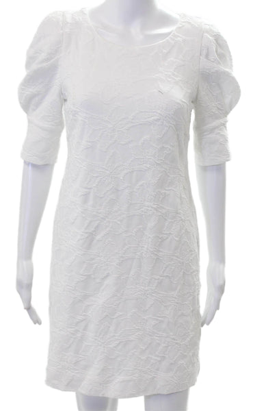 Lilly Pulitzer Women Shift Floral Short Cotton Dress Half Sleeve Size S