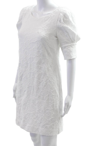 Lilly Pulitzer Women Shift Floral Short Cotton Dress Half Sleeve Size S