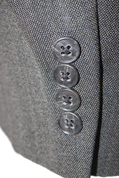 Hart Schaffner Marx Mens Gray Blazer Button Size 42
