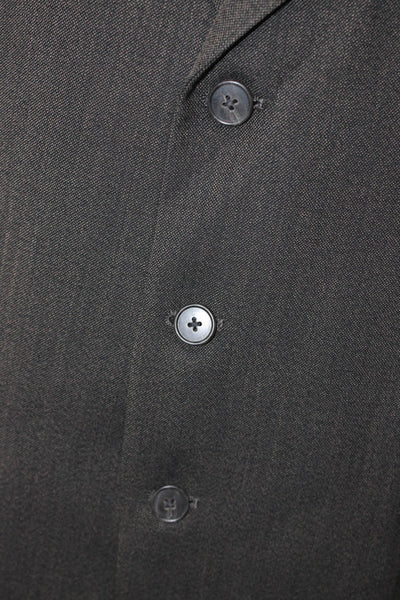 Hart Schaffner Marx Mens Gray Blazer Button Size 42
