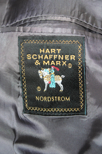 Hart Schaffner Marx Mens Gray Blazer Button Size 42