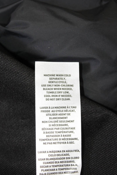 Dakine Mens Quilted Nylon Ski Vest Black Zip Size L