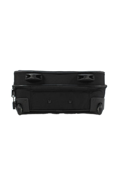 Samsonite Unisex Adults Zippered Structured Rolling Briefcase Black