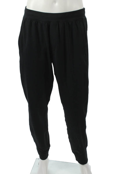 Lululemon Mens Jogger Pants Black Pull On Athleisure Size L