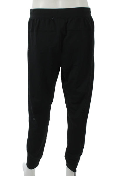 Lululemon Mens Jogger Pants Black Pull On Athleisure Size L
