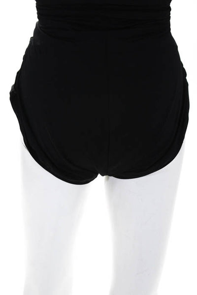 Spanx Black Drawstring Halter One Piece Size 18 NEW