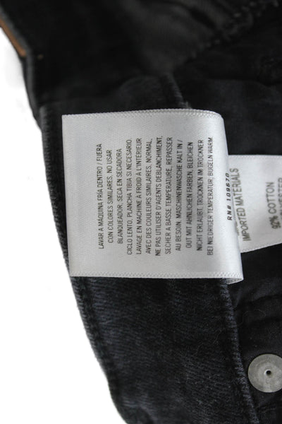 Citizens of Humanity Womens Skinny Gray Mid Rise Cotton Blend Jeans 26in Size 25