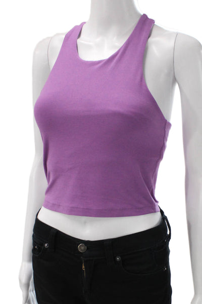 Beyond Yoga Womens Pullover Sports Bra Purple Size Small