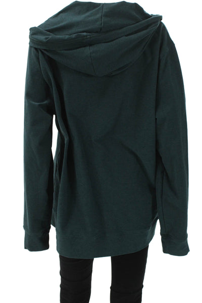 Beyond Yoga Womens Basic Jacket Green Zip Long Sleeve Size XL