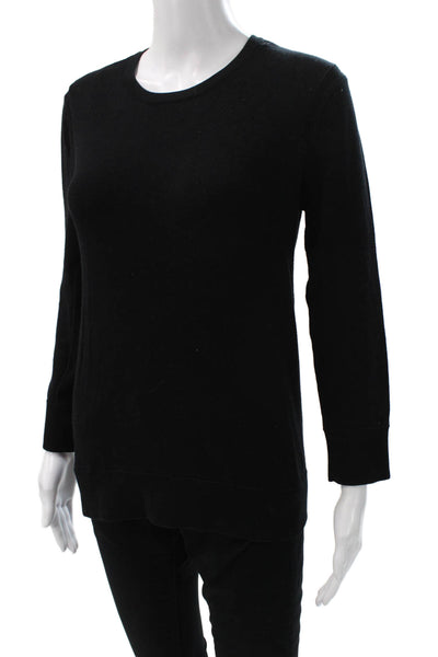 Rag & Bone Women Pullover Sweater Black Crew Neck Long Sleeve Size S