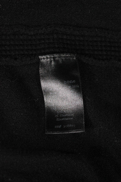 Rag & Bone Women Pullover Sweater Black Crew Neck Long Sleeve Size S