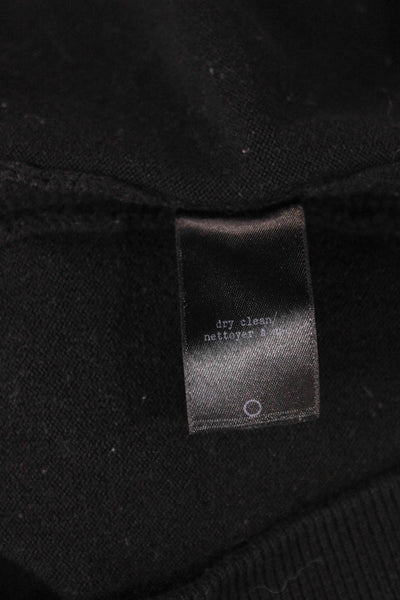 Rag & Bone Women Pullover Sweater Black Crew Neck Long Sleeve Size S