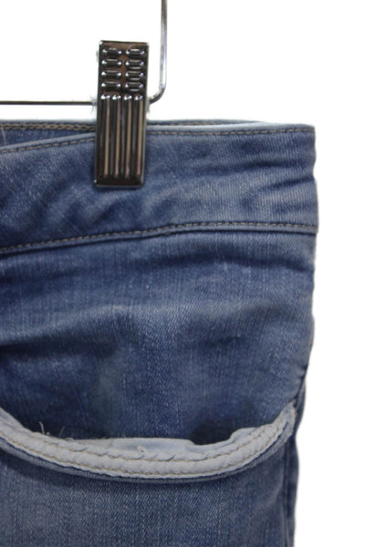 Frame Womens High Waist Bootcut Jeans Blue 25in Inseam Size 2
