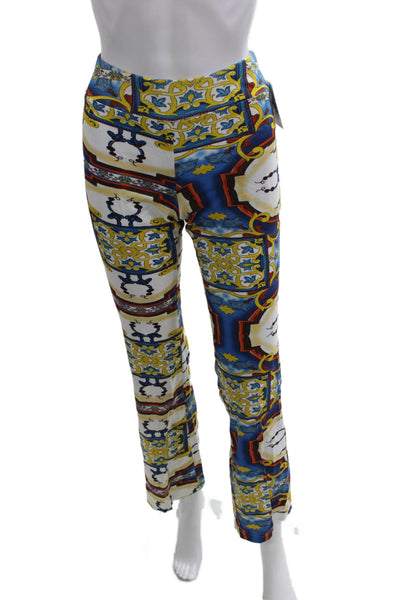 Interplay Superstar Women Jeggings Multicolor Rayon Geometric Size 2
