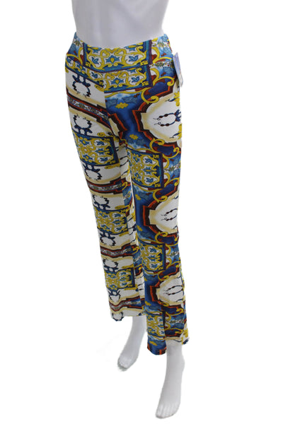 Interplay Superstar Women Jeggings Multicolor Rayon Geometric Size 2