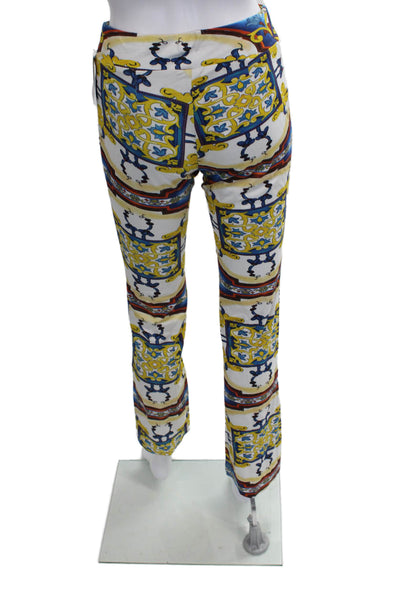 Interplay Superstar Women Jeggings Multicolor Rayon Geometric Size 2