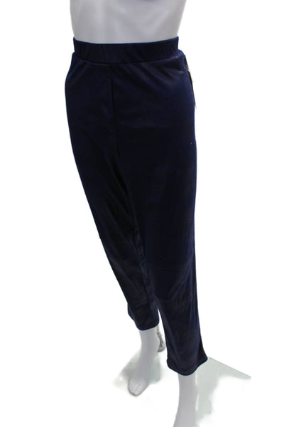 Interplay Superstar Women Ankle Leggings Blue 100% Polyester Size 10