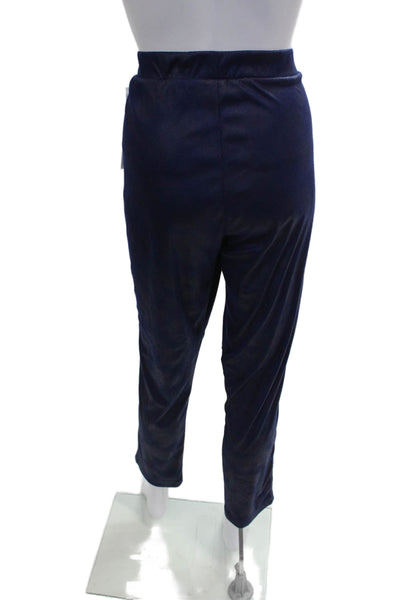 Interplay Superstar Women Ankle Leggings Blue 100% Polyester Size 10