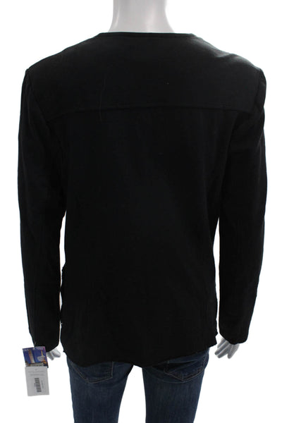 Interplay Superstar Women Basic Jacket Black Long Sleeve Zip Size M