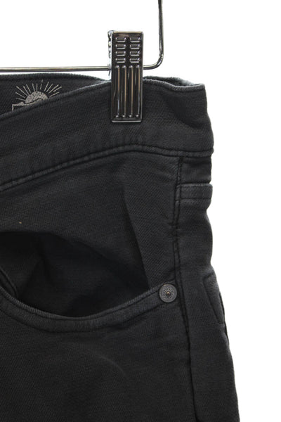 Faherty Mens Tapered Black Cotton Blend Jeans Size 30