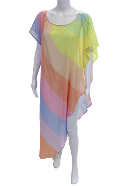 Mara Hoffman Swim Women Multicolor Striped Full Length Cover Up Size XS