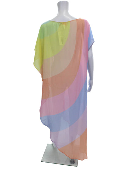 Mara Hoffman Swim Women Multicolor Striped Full Length Cover Up Size XS
