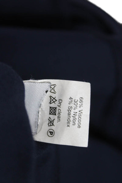 J Crew Women Sheath Dress Gray Colorblock Viscose Sleeveless Zip Mid-Calf Size 8