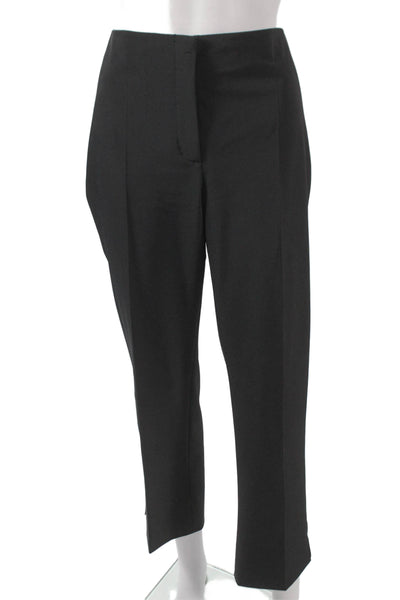 Prada Women Ankle Wool Pants Black Size M