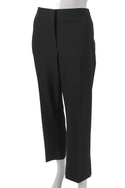 Prada Women Ankle Wool Pants Black Size M