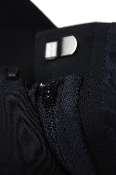 Prada Women Ankle Wool Pants Black Size M