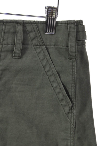 G1 All Purpose Goods Women Utility Green Cotton Shorts Size 4
