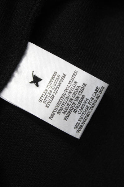 Z Supply Women Overcoat Black Collared Button Long Sleeve Size L