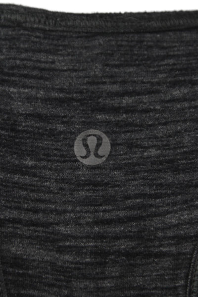 Lululemon Women Basic Scoop Neck Sleeveless Gray Tank Top Size 4