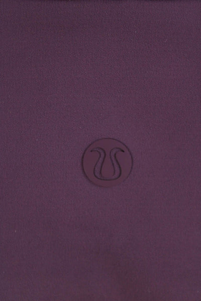 Lululemon Womens Purple Capri Leggings Polyester Blend Size 12